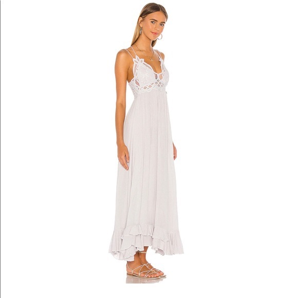 *Free People FP One Adella Maxi Slip Dress J-2 - Picture 3 of 7